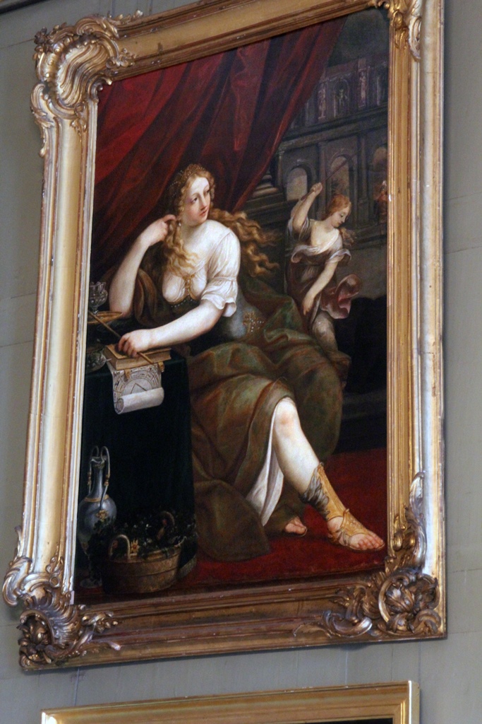 Painting of Young Woman